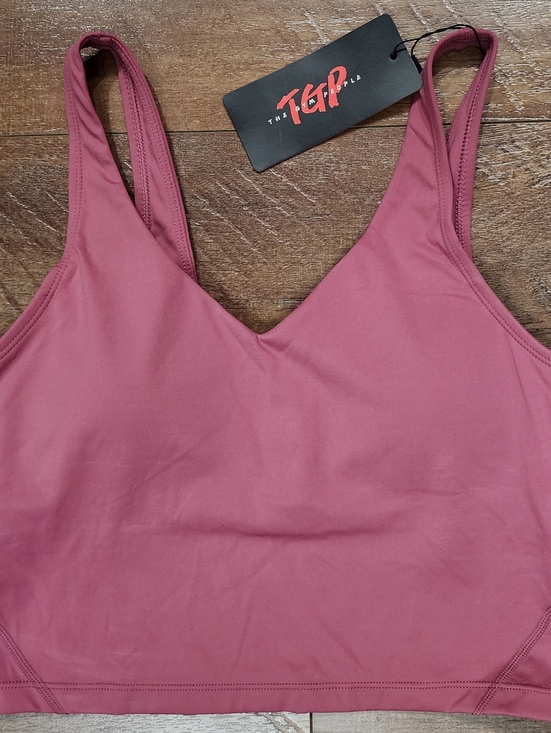TGP-The Gym People Other - NWT "TGP" The Gym People Longline Sports Bra, Size Small